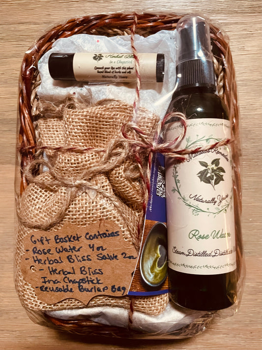 Rose Water Gift Basket